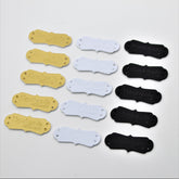 PU Fake Leather "Handmade" Labels 40x15mm - ACCESSOIRES LEDUC